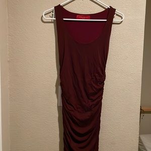 Akira Maroon dress/small